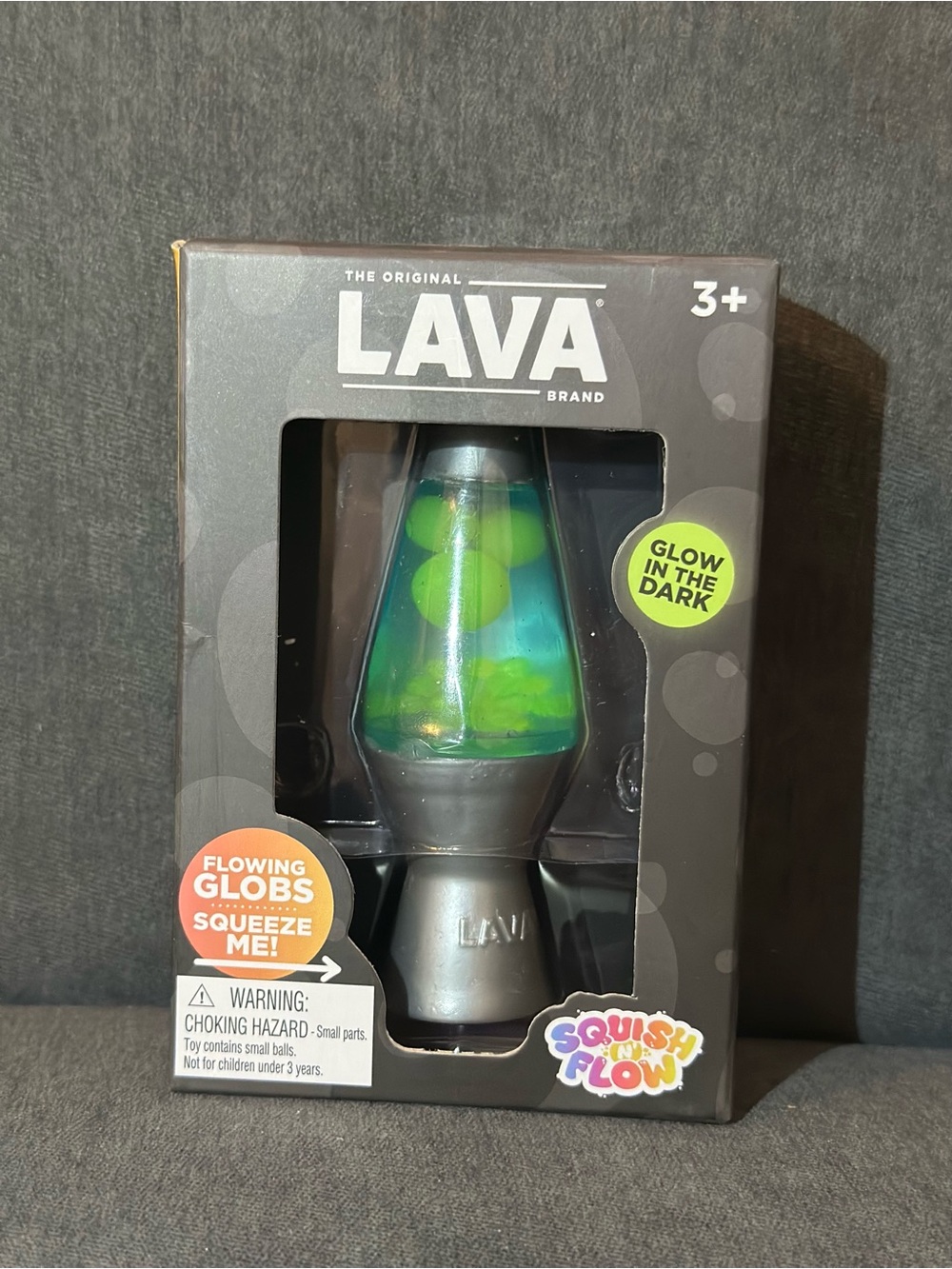 Lava Squishy NWT (green/blue)